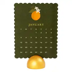 Walmart Dpityserensio Calendar 2025 Farm Fresh 2025 Scalloped Desk Calendar Planner Calendar offer