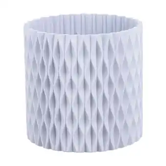 Walmart Big Sale! Shiogb Purple Pencil Holder Rotating Plastic Pen Holder Wavy Light Gray, 1X Pen Holder offer