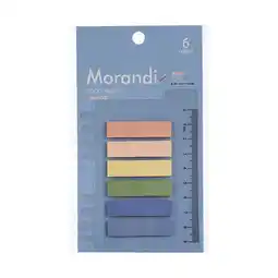 Walmart Transparent Post-It Disposable Bookmark (Blue 1 Camolandi 6 Colors /120 In/With Scale) offer