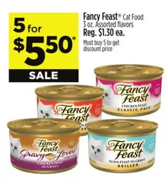 Dollar General Purina Fancy Feast Cat Food offer