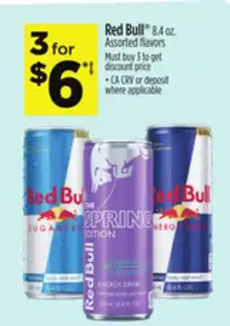 Dollar General Red Bull offer