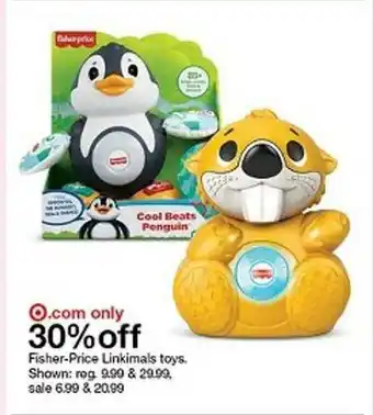 Target Fisher-price Linkimals Toys offer
