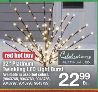 Ace Hardware Platinum Twinkling Led Light Burst offer
