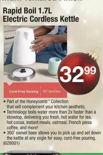Ace Hardware Rapid Boil Electric Cordless Kettle offer