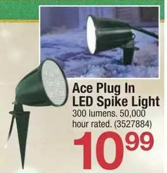 Ace Hardware Ace Plug In Led Spike Light offer