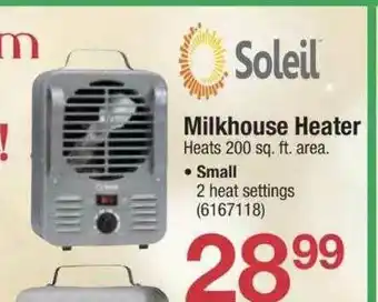 Ace Hardware Soleil Milkhouse Heater offer