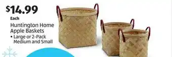 Aldi Huntington Home Apple Baskets offer
