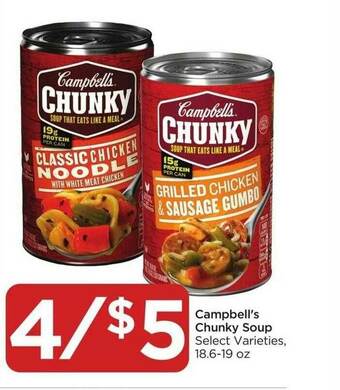 Food 4 Less Campbell's Chunky Soup offer