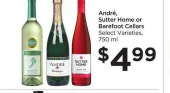 Food 4 Less André Sutter Home Or Barefoot Cellars offer