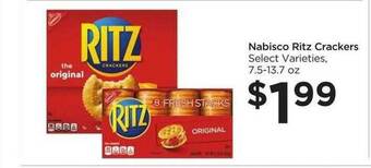 Food 4 Less Nabisco Ritz Crackers offer