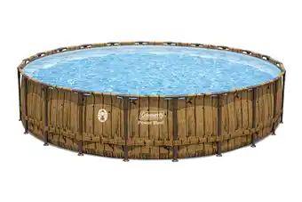 Walmart Coleman Power Steel 22' x 52 Round Metal Frame Above Ground Pool Set offer