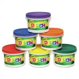 Walmart Crayola Super Soft Modeling Dough, Pack Of 6 offer