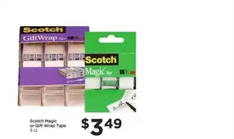 Food 4 Less Scotch Magic Or Gift Wrap Tape offer