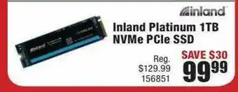 Micro Center Inland Platinum 1tb Ssd offer