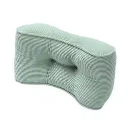 Walmart yotijay Comfort Lumbar Support Pillow Cotton Waist Cushion Back Cushion for Airplane Car Lake Green offer