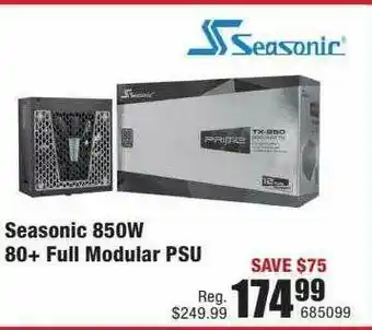 Seasonic 850w 80+full Modular Psu