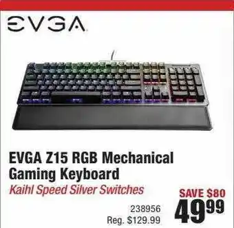 Evga Z15 Rgb Mechanical Gaming Keyboard