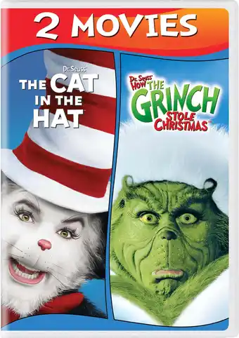 Walmart Dr. Seuss' How The Grinch Stole Christmas /The Cat In The Hat (DVD Double Feature) [DVD] offer