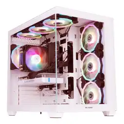 Walmart Mloong Gaming PC Desktop AMD Ryzen 5 5500 GeForce RTX 4060 1TB SSD 16GB RAM 650W Win11 WIFI offer