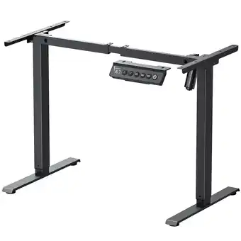 Walmart VVENACE Electric Standing Desk Frame Single Motor Adjustable Stand Up Desk Base, Black offer