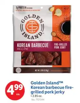 Lidl Golden Island Korean barbecue fire-grilled pork jerky offer