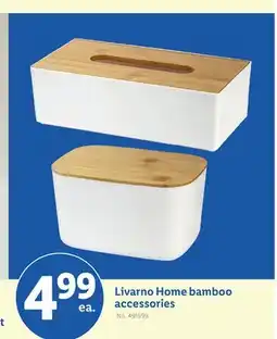 Lidl Livarno Home bamboo accessories offer