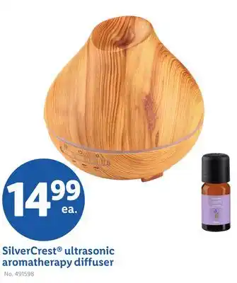 Lidl SilverCrest ultrasonic aromatherapy diffuser offer