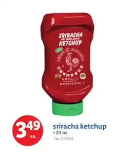 Lidl sriracha ketchup offer