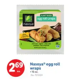 Lidl Nasoya egg roll wraps offer