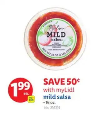 Lidl mild salsa offer