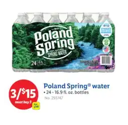 Lidl Poland Spring water offer