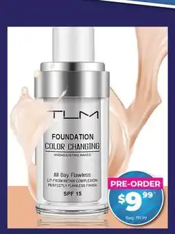 Showcase US TLM FOUNDATION Color Changing offer