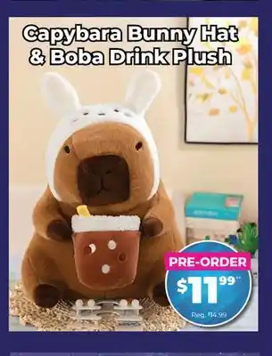 Showcase US Capybara Boba Bunny Hat offer