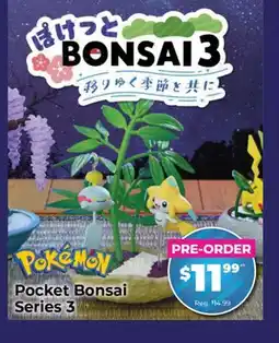 Showcase US Pokémon: Pocket Bonsai 3 offer