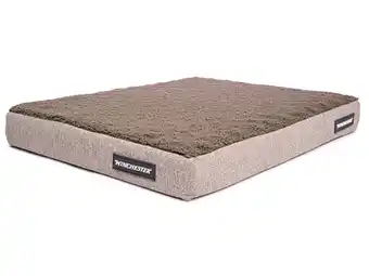 Walmart Winchester Pet Washable Dog Bed, Grey, M offer