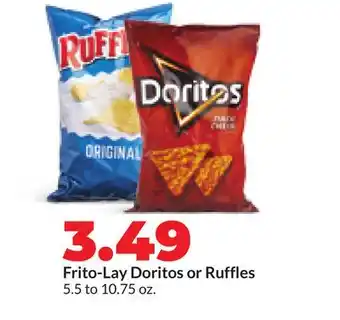 Hy-Vee Frito-Lay Doritos or Ruffles offer