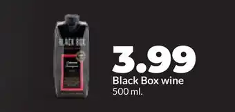 Hy-Vee Black Box wine offer