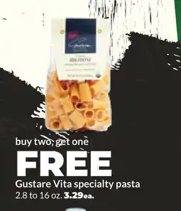 Hy-Vee Gustare Vita specialty pasta offer