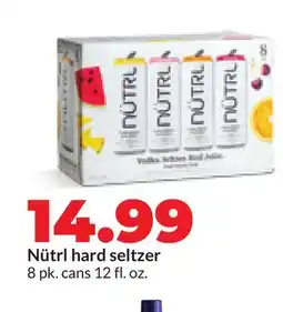 Hy-Vee Nütrl hard seltzer offer