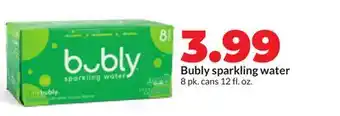 Hy-Vee Bubly sparkling water offer