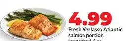 Hy-Vee Fresh Verlasso Atlantic salmon portion offer