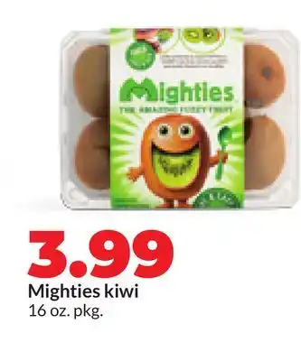 Hy-Vee Mighties kiwi offer