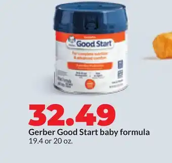 Hy-Vee Gerber Good Start baby formula offer