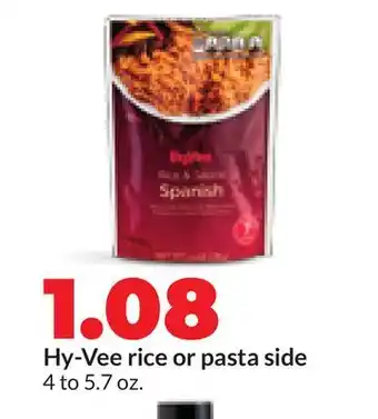 Hy-Vee Hy-Vee rice or pasta side offer