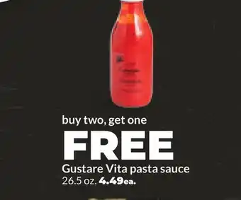 Hy-Vee Gustare Vita pasta sauce offer