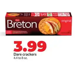 Hy-Vee Dare crackers offer