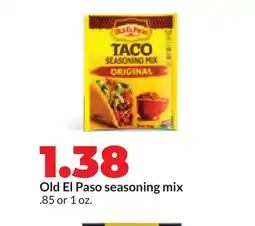 Hy-Vee Old El Paso seasoning mix offer