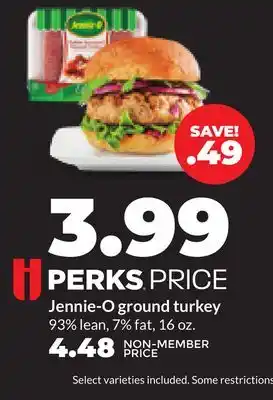 Hy-Vee Jennie-O ground turkey offer