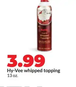 Hy-Vee Hy-Vee whipped topping offer