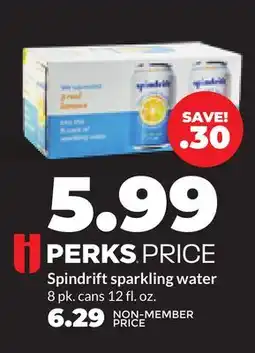 Hy-Vee Spindrift sparkling water offer